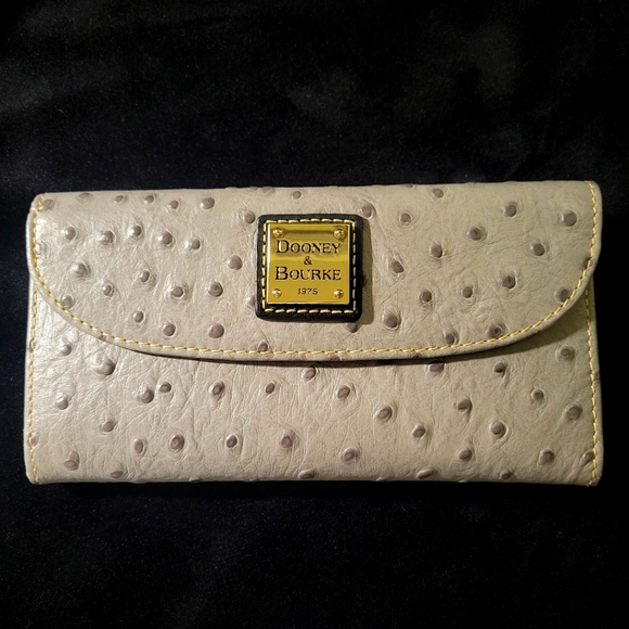 Dooney & Bourke Handbags - Dooney & Bourke ostrich wallet